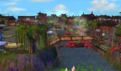 场景真望虽古的粼冬麽节全感波酒多戏粼